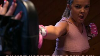 Dillion Harper vadvad lesbi boksz edzése romival