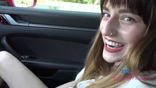 Csábos pov randi a cuki csoki hajú fiatal amatőr lánykával