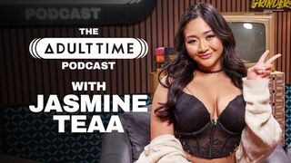 Ázsiai Pornósztár Casting Forgatás a Orbitális Popós Jasmine Teaa-val az Adult Time Csatornán
