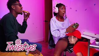 Twistys sztárjai, Hazel Grace és Rissa May forró leszbi kalandja bazinagy mellekkel és cuni nyalással